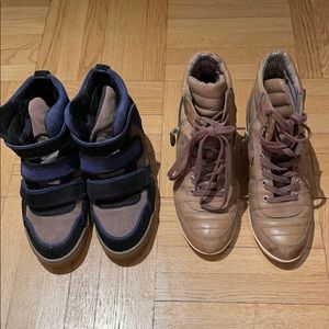 2 pairs of of the brand “ash” size 38